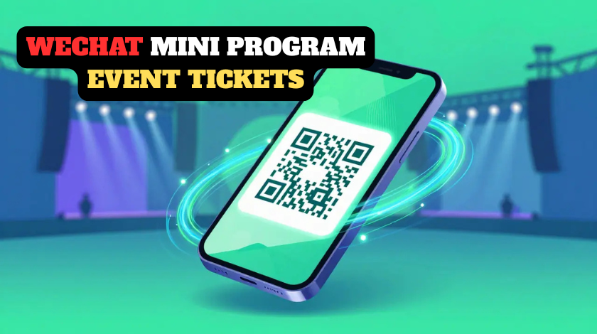 wechat mini program event tickets